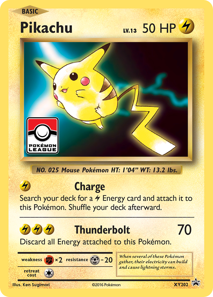 Pikachu (XY202) [XY: Black Star Promos] | Exor Games Bridgewater