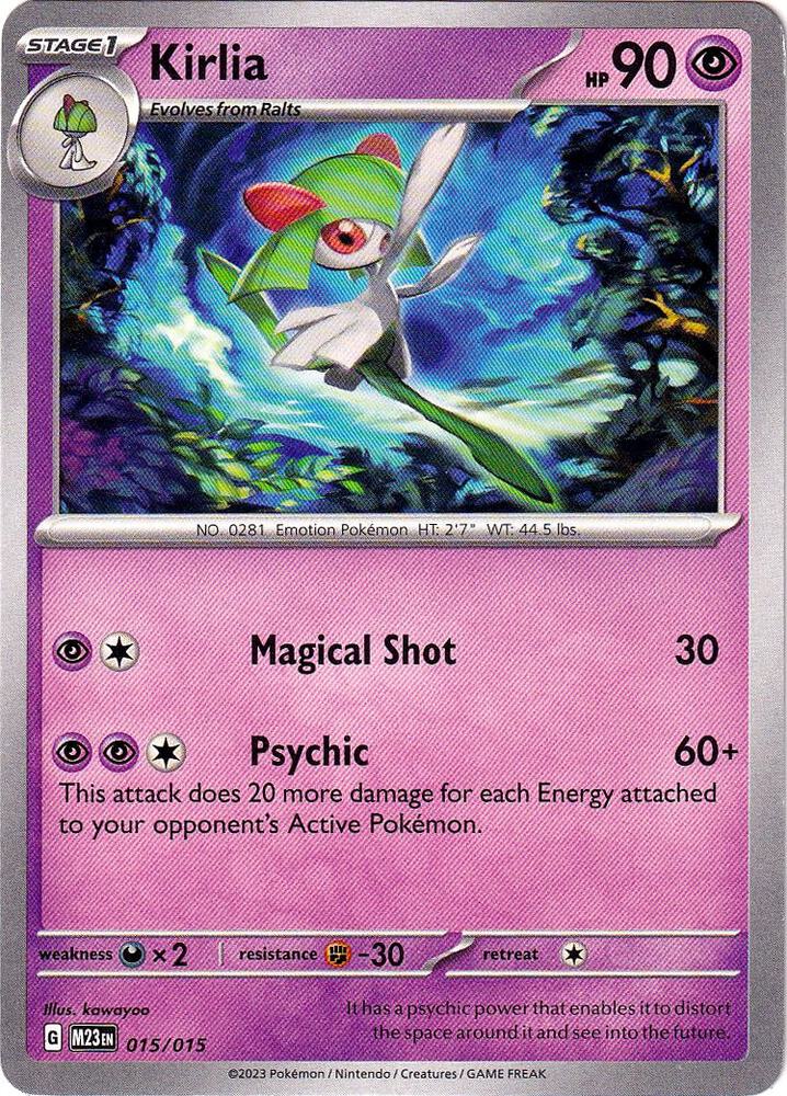 Kirlia (015/015) [McDonald's Promos: 2023 Collection] | Exor Games Bridgewater