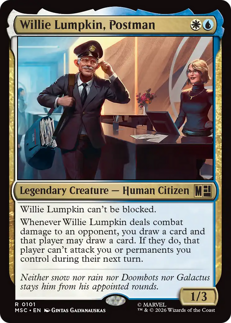Willie Lumpkin, Postman [Marvel Super Heroes Commander] | Exor Games Bridgewater