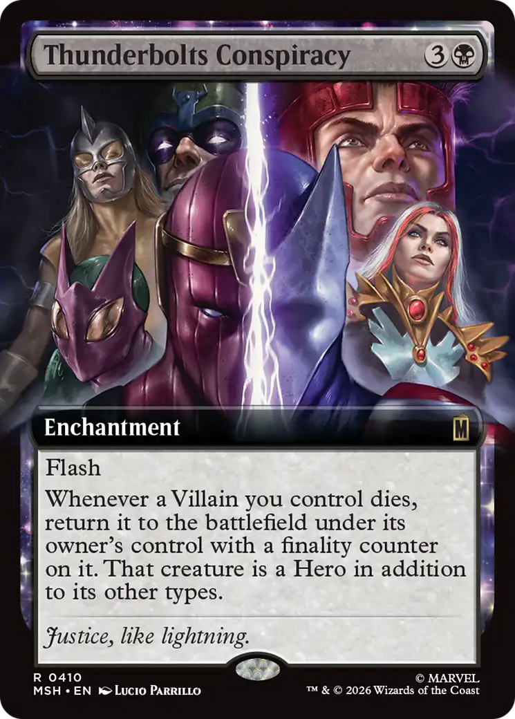 Thunderbolts Conspiracy (Extended Art) [Marvel Super Heroes] | Exor Games Bridgewater