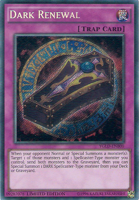 Dark Renewal [YGLD-ENB00] Secret Rare | Exor Games Bridgewater