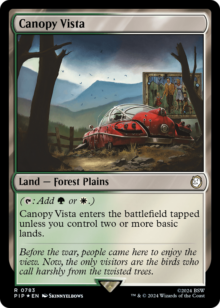 Canopy Vista (Surge Foil) [Fallout] | Exor Games Bridgewater