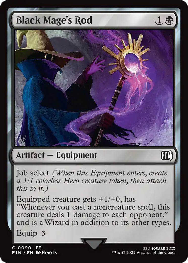 Black Mage's Rod [FINAL FANTASY] | Exor Games Bridgewater