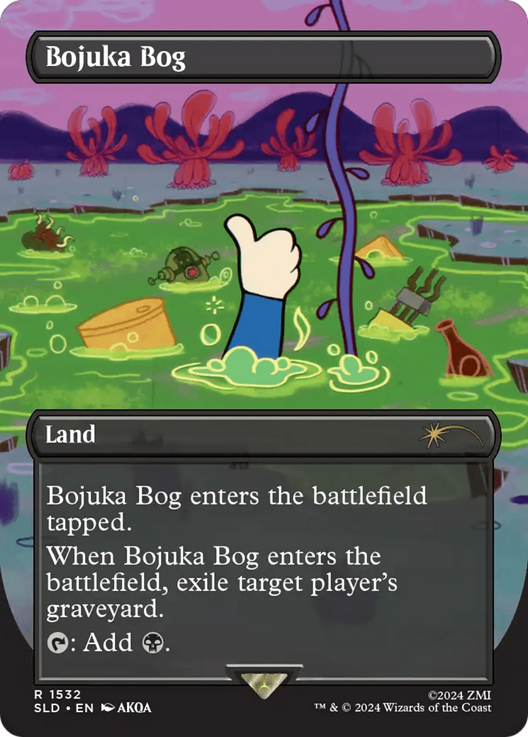 Bojuka Bog (Rainbow Foil) [Secret Lair Drop Series] | Exor Games Bridgewater