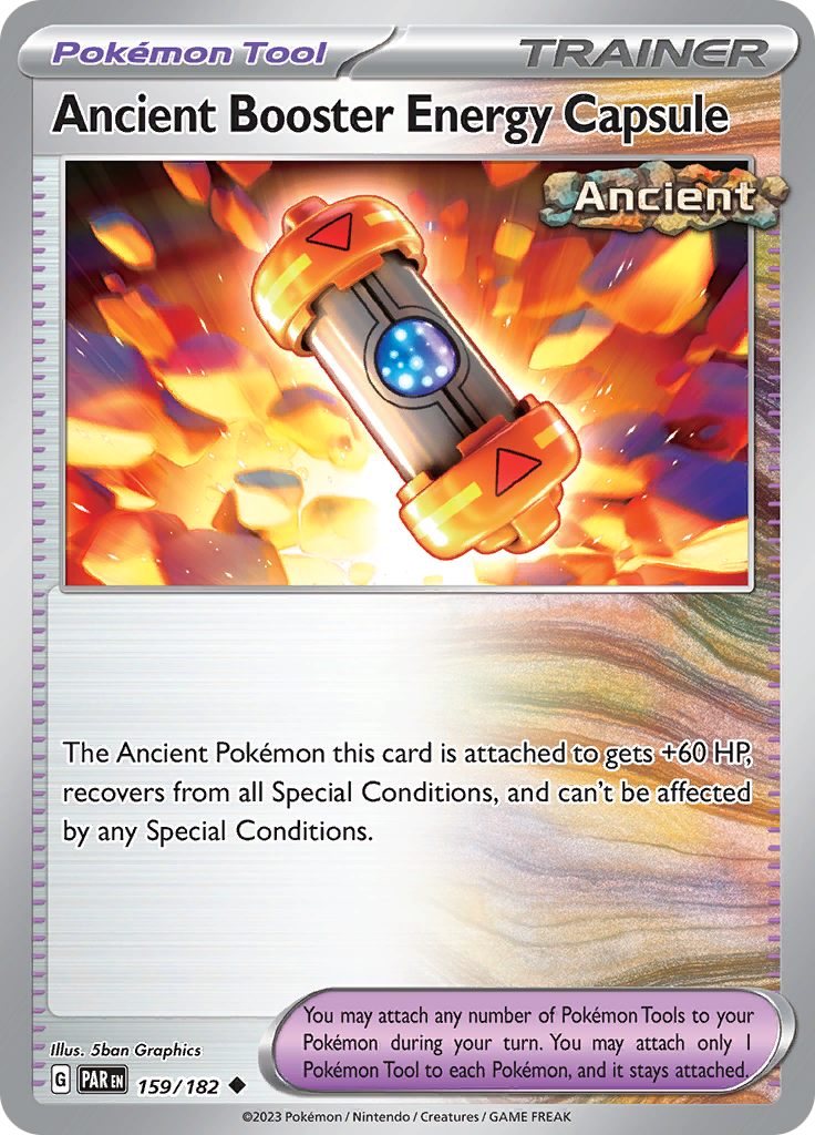 Ancient Booster Energy Capsule (159/182) [Scarlet & Violet: Paradox Rift] | Exor Games Bridgewater