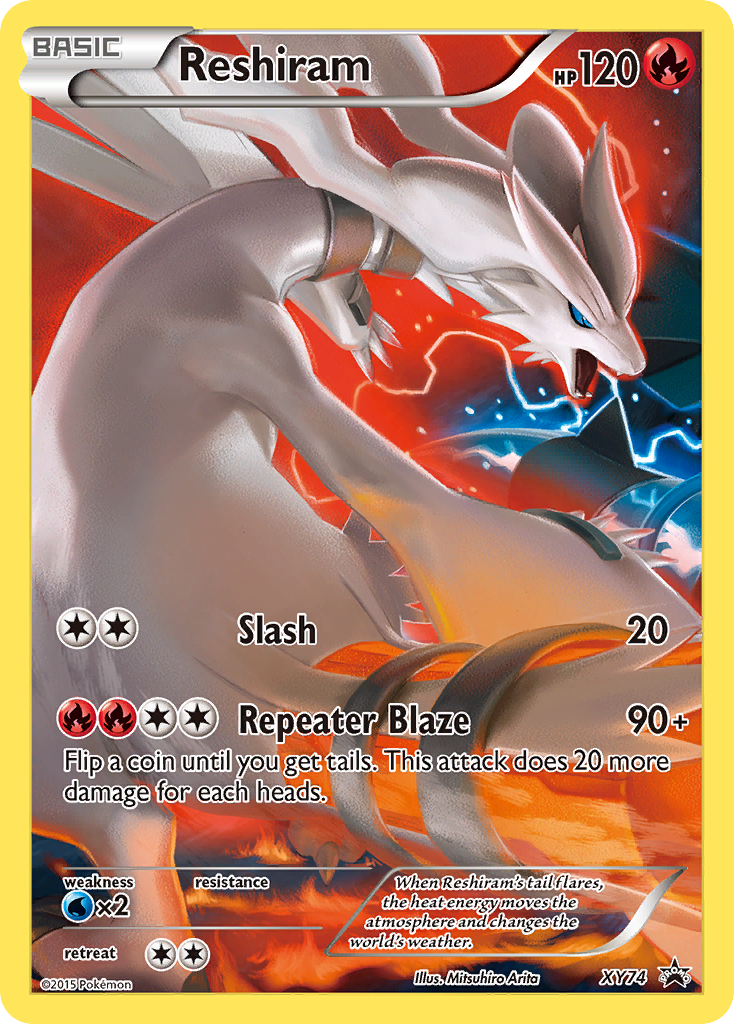 Reshiram (XY74) [XY: Black Star Promos] | Exor Games Bridgewater