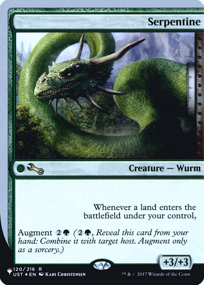 Serpentine (Unfinity Foil Edition) [The List] | Exor Games Bridgewater