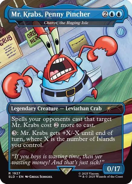 Mr. Krabs, Penny Pincher - Charix, the Raging Isle [Secret Lair Drop Series] | Exor Games Bridgewater