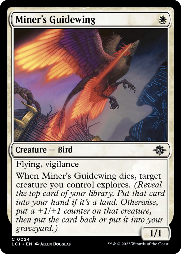 Miner's Guidewing [The Lost Caverns of Ixalan] | Exor Games Bridgewater