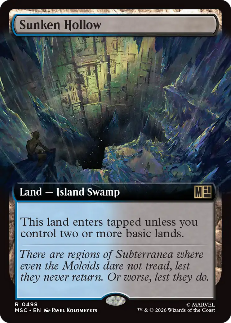 Sunken Hollow (Extended Art) [Marvel Super Heroes Commander] | Exor Games Bridgewater