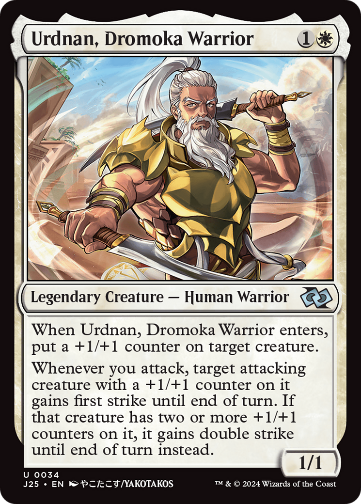 Urdnan, Dromoka Warrior (Anime) [Foundations Jumpstart] | Exor Games Bridgewater