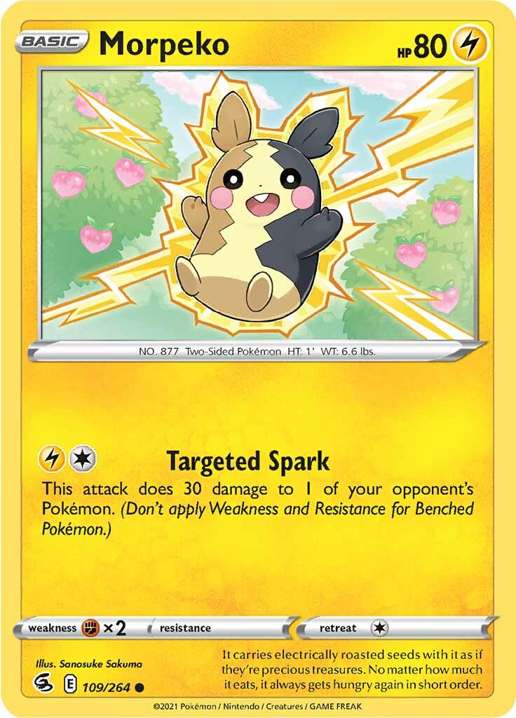 Morpeko (109/264) [Sword & Shield: Fusion Strike] | Exor Games Bridgewater