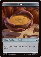 Food (0020) // Ally (0007) Double-Sided Token [Avatar: The Last Airbender Tokens] | Exor Games Bridgewater