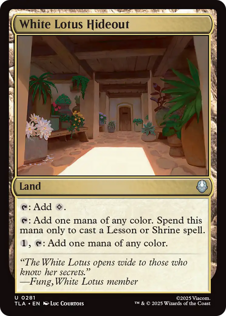 White Lotus Hideout [Avatar: The Last Airbender] | Exor Games Bridgewater