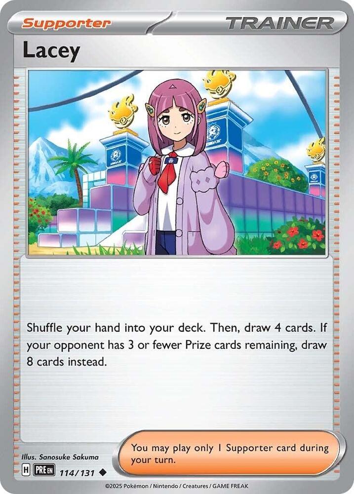 Lacey (114/131) [Scarlet & Violet: Prismatic Evolutions] | Exor Games Bridgewater