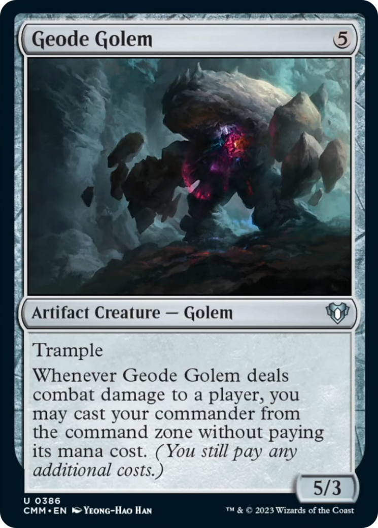 Geode Golem [Commander Masters] | Exor Games Bridgewater