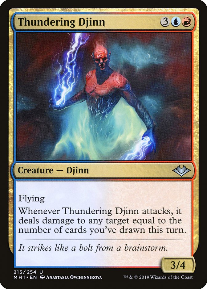 Thundering Djinn [Modern Horizons] | Exor Games Bridgewater