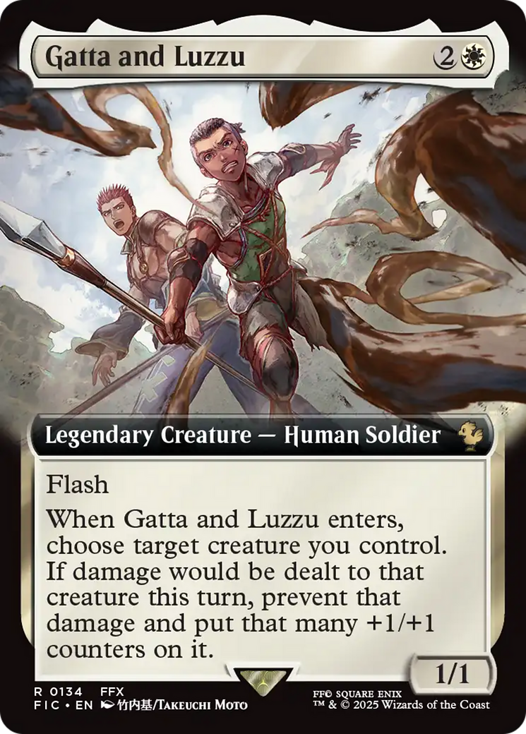 Gatta and Luzzu (Extended Art) [FINAL FANTASY Commander] | Exor Games Bridgewater
