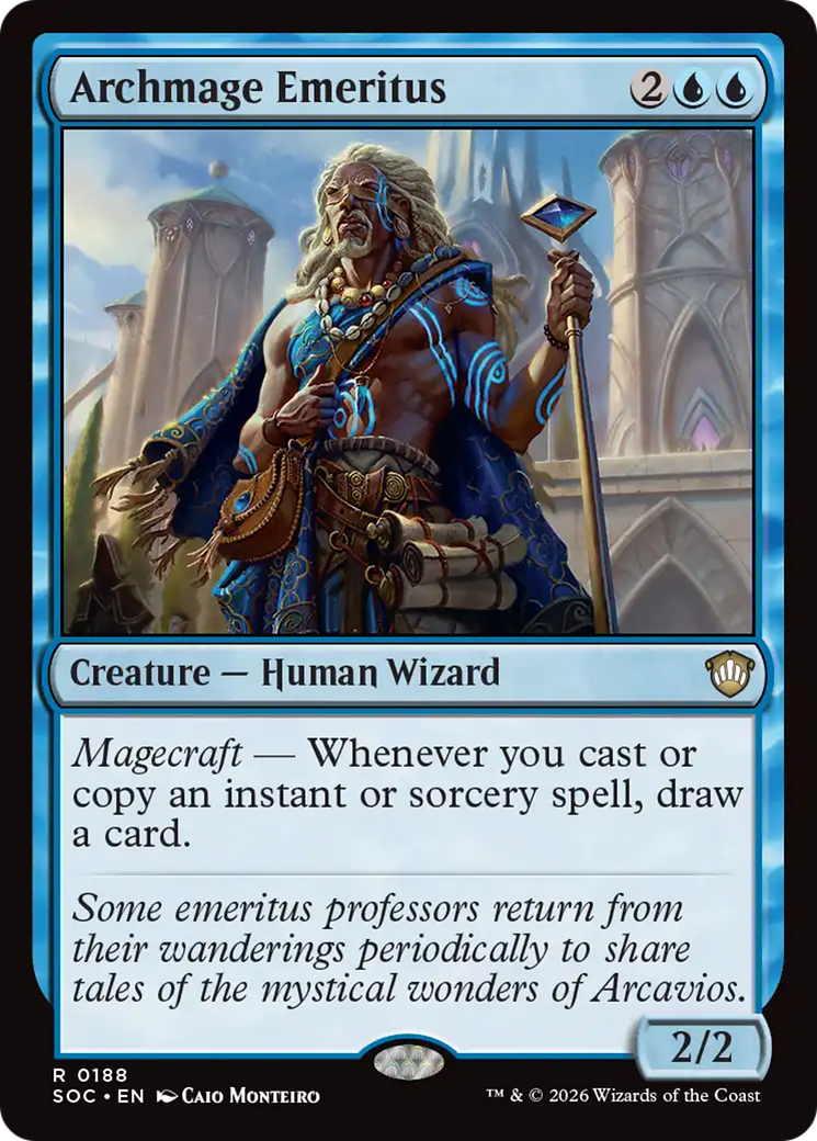 Archmage Emeritus [Secrets of Strixhaven Commander] | Exor Games Bridgewater