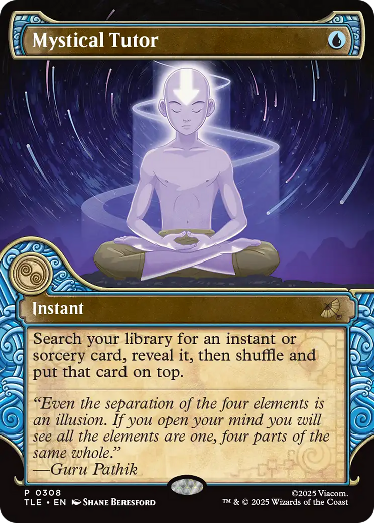 Mystical Tutor (Showcase) [Avatar: The Last Airbender: Eternal-Legal] | Exor Games Bridgewater