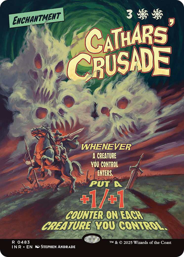Cathars' Crusade (Showcase) [Innistrad Remastered] | Exor Games Bridgewater