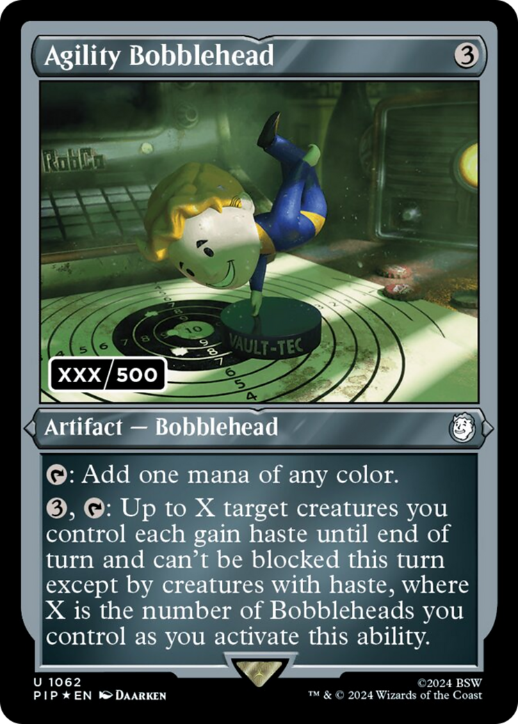 Agility Bobblehead (Serial Numbered) [Fallout] | Exor Games Bridgewater