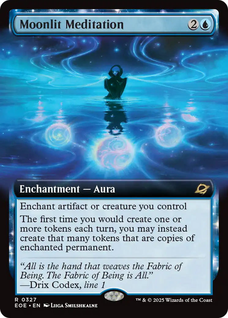 Moonlit Meditation (Extended Art) [Edge of Eternities] | Exor Games Bridgewater