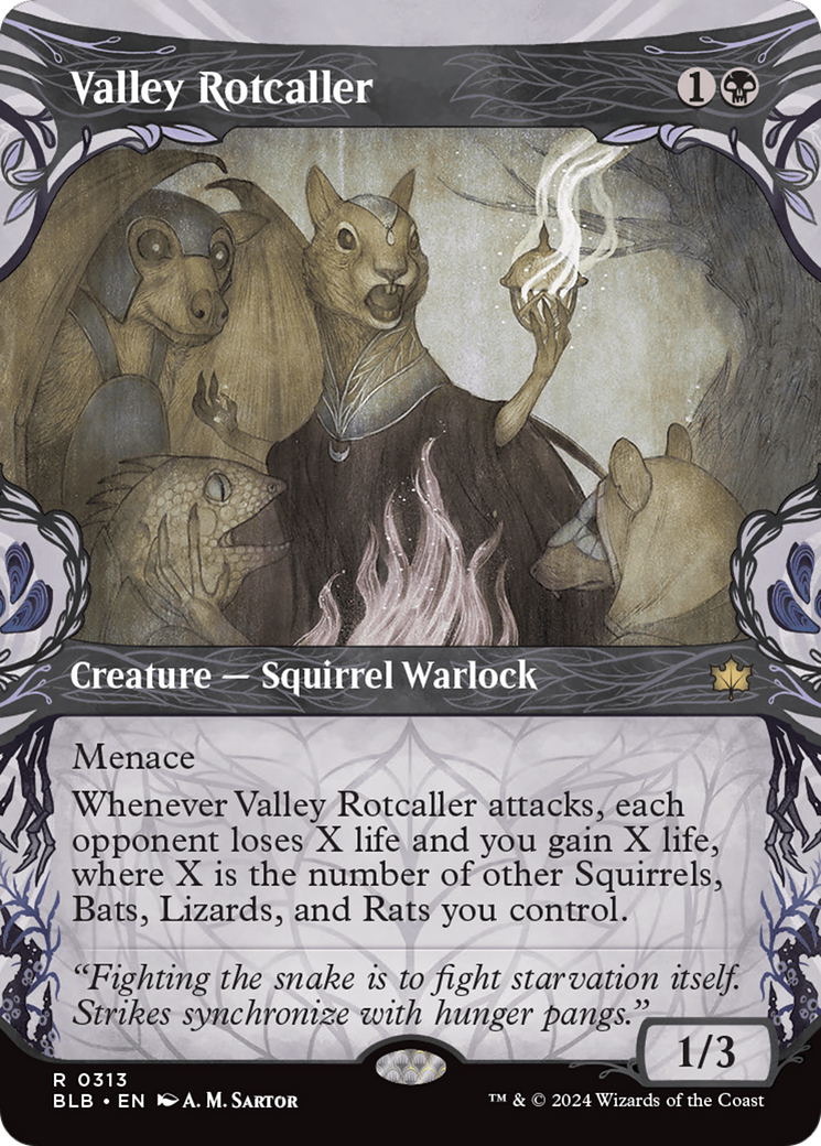Valley Rotcaller (Showcase) [Bloomburrow] | Exor Games Bridgewater