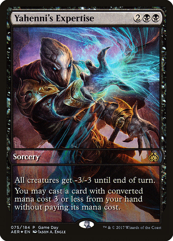 Yahenni's Expertise (Game Day) [Aether Revolt Promos] | Exor Games Bridgewater