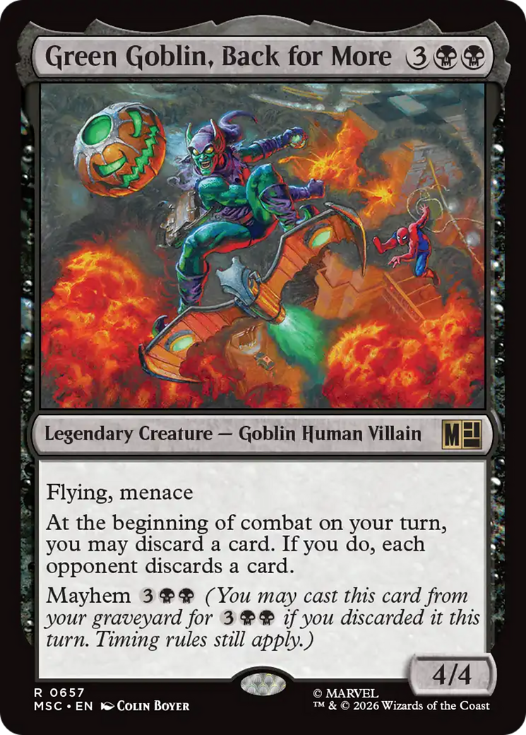 Green Goblin, Back for More [Marvel Super Heroes Commander] | Exor Games Bridgewater
