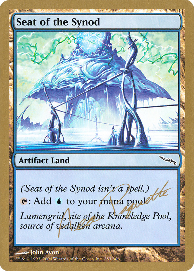 Seat of the Synod (Aeo Paquette) [World Championship Decks 2004] | Exor Games Bridgewater