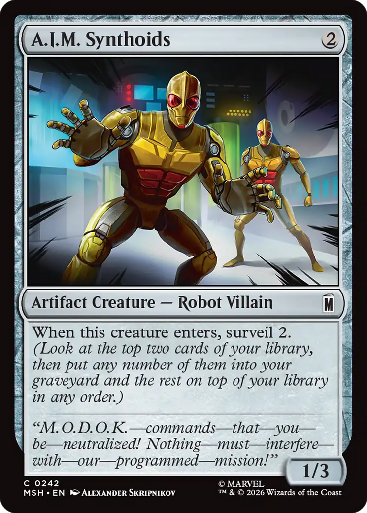 A.I.M. Synthoids [Marvel Super Heroes] | Exor Games Bridgewater
