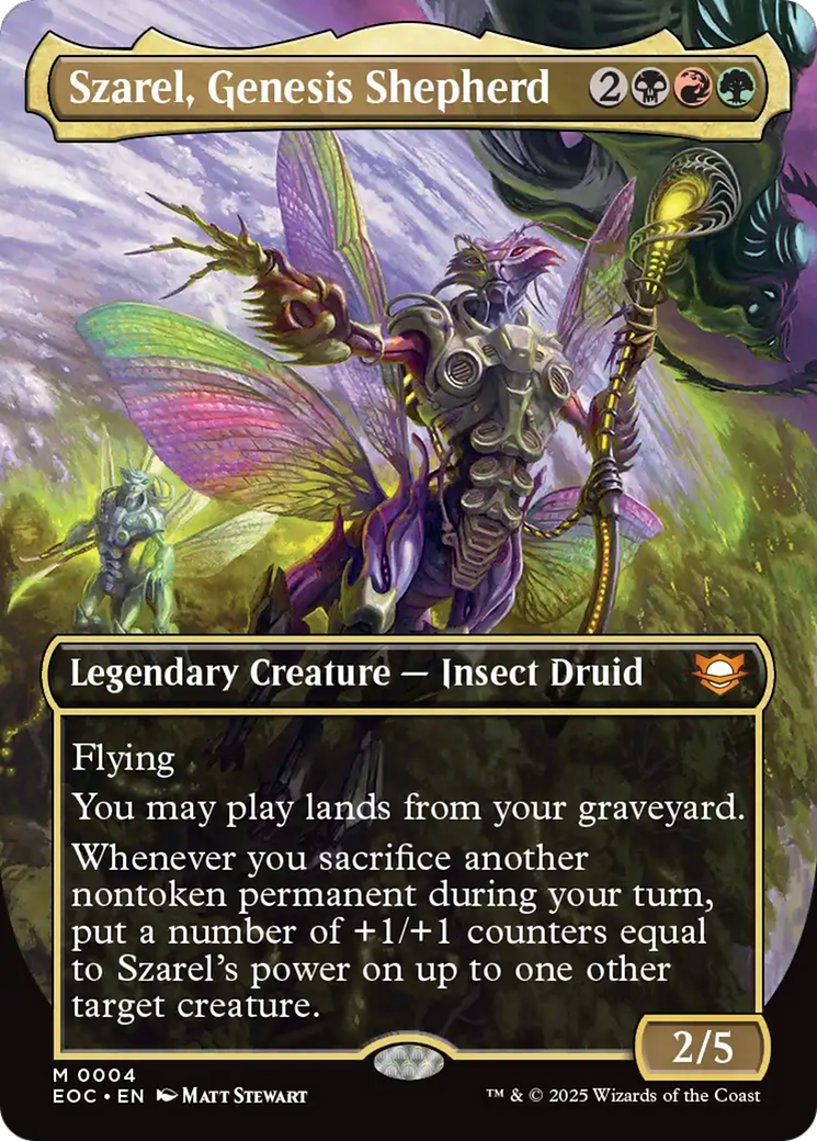 Szarel, Genesis Shepherd (Borderless) [Edge of Eternities Commander] | Exor Games Bridgewater