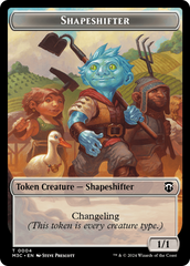 Shapeshifter (0004) // Copy Double-Sided Token [Modern Horizons 3 Commander Tokens] | Exor Games Bridgewater