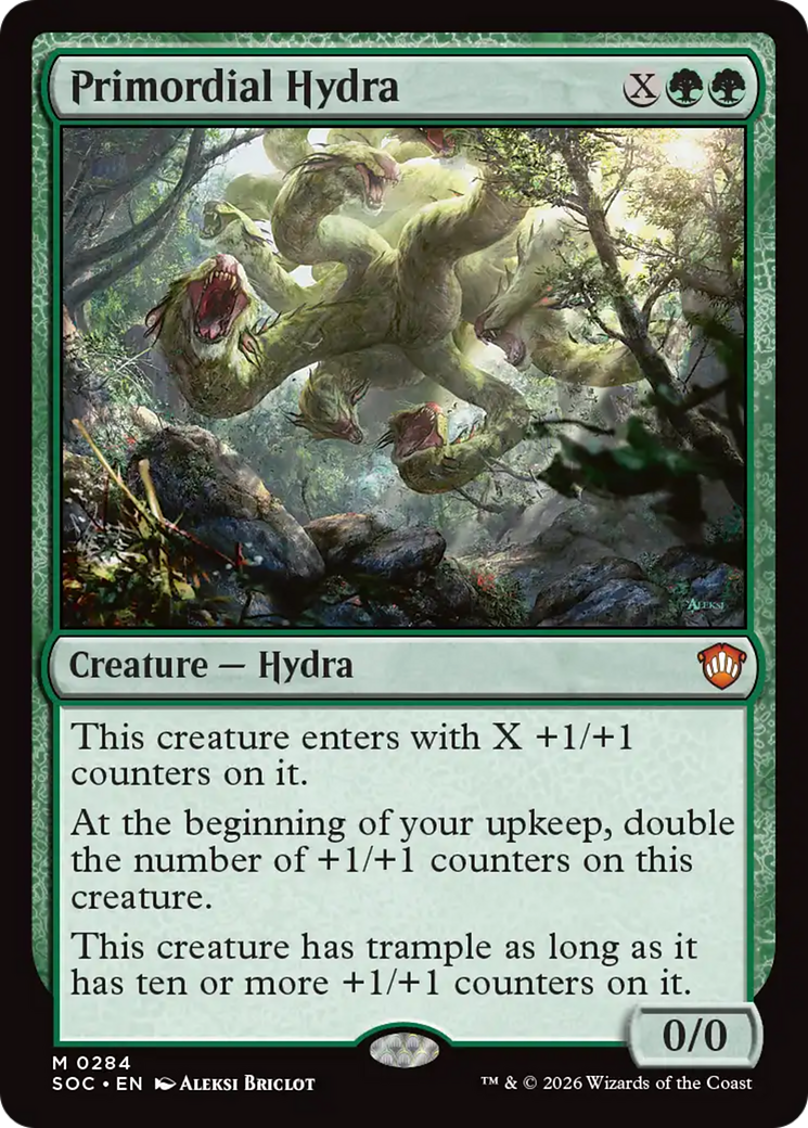 Primordial Hydra [Secrets of Strixhaven Commander] | Exor Games Bridgewater