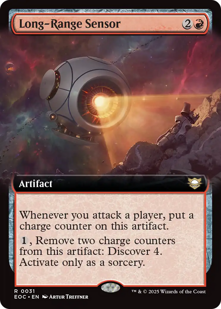 Long-Range Sensor (Extended Art) [Edge of Eternities Commander] | Exor Games Bridgewater