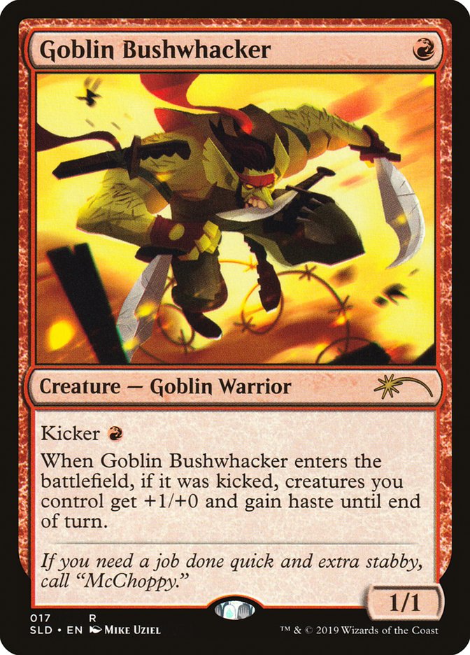 Goblin Bushwhacker [Secret Lair Drop Series] | Exor Games Bridgewater