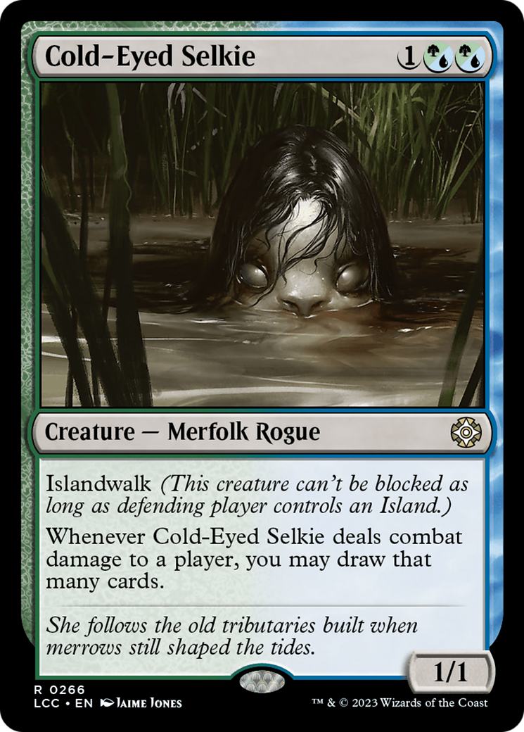 Cold-Eyed Selkie [The Lost Caverns of Ixalan Commander] | Exor Games Bridgewater