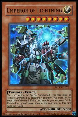 Emperor of Lightning [WCPS-EN702] Ultra Rare | Exor Games Bridgewater
