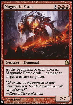 Magmatic Force [The List] | Exor Games Bridgewater
