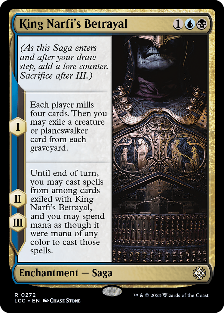 King Narfi's Betrayal [The Lost Caverns of Ixalan Commander] | Exor Games Bridgewater
