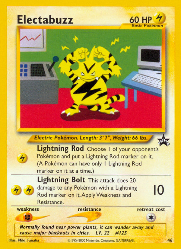 Electabuzz (46) [Wizards of the Coast: Black Star Promos] | Exor Games Bridgewater