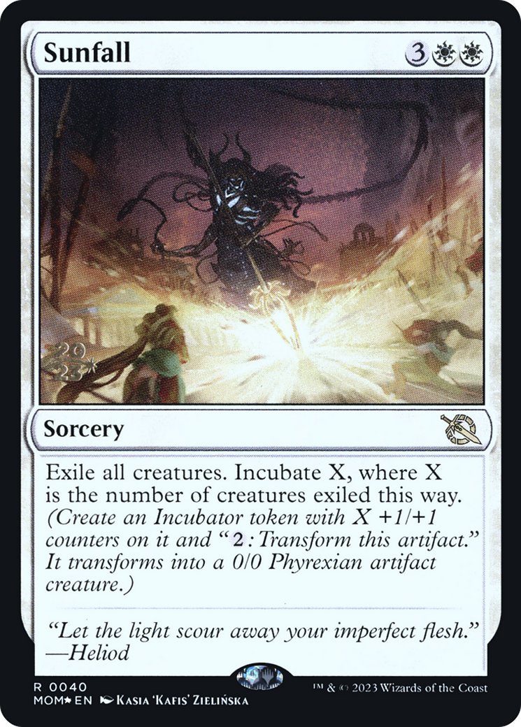 Sunfall [March of the Machine Prerelease Promos] | Exor Games Bridgewater