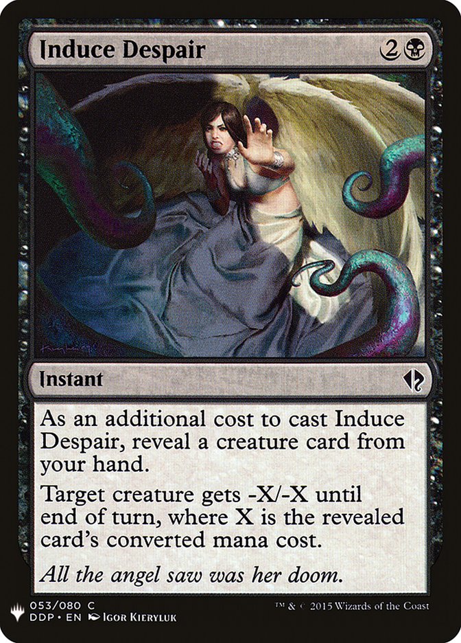 Induce Despair [Mystery Booster] | Exor Games Bridgewater