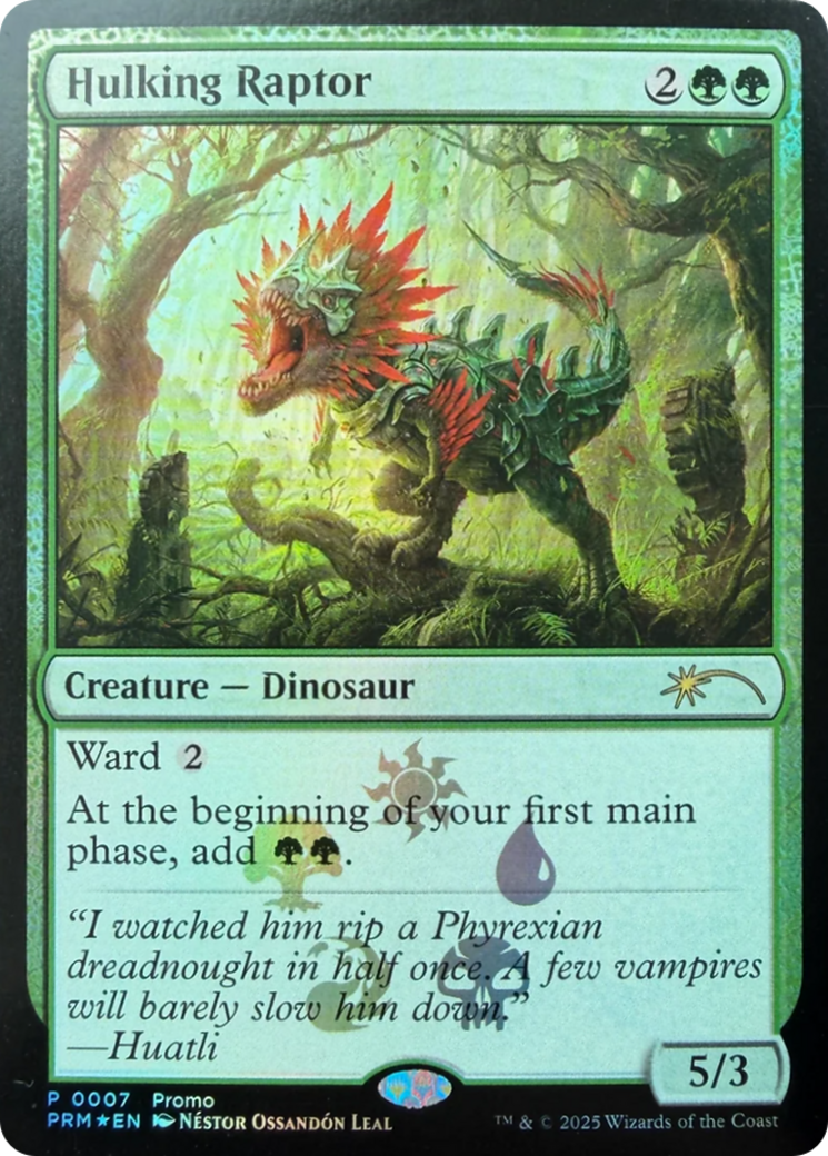 Hulking Raptor [Media Promos] | Exor Games Bridgewater