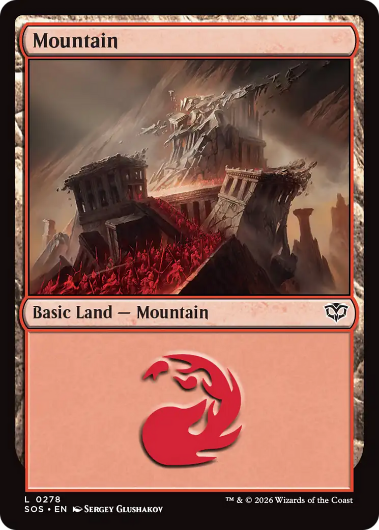 Mountain (0278) [Secrets of Strixhaven] | Exor Games Bridgewater