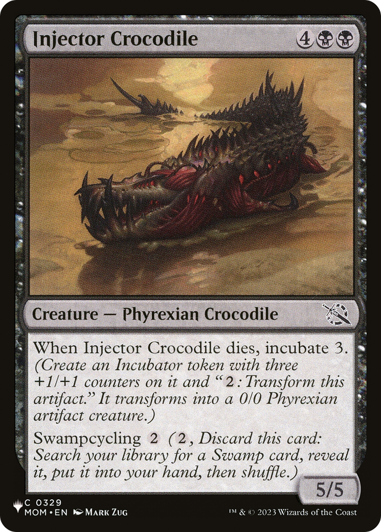 Injector Crocodile [The List] | Exor Games Bridgewater