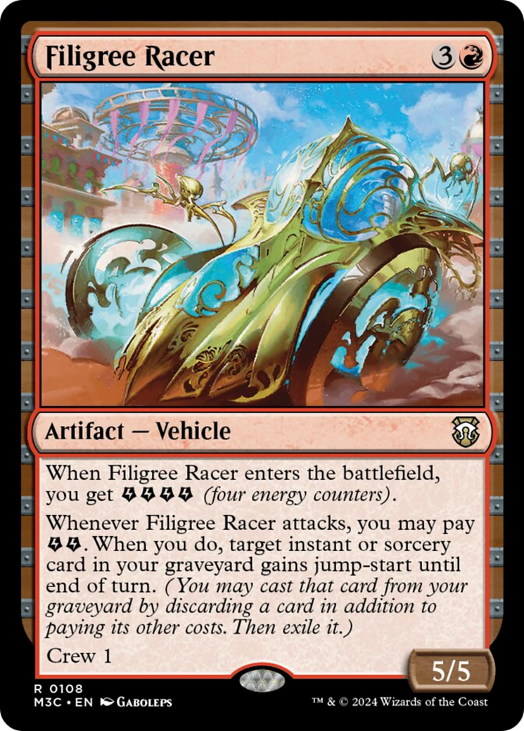 Filigree Racer [Modern Horizons 3 Commander] | Exor Games Bridgewater