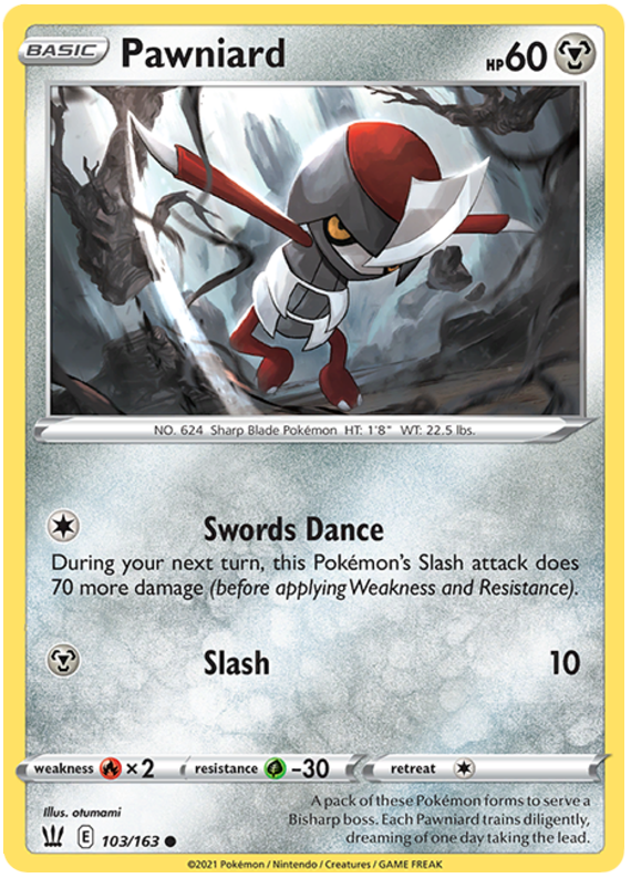Pawniard (103/163) [Sword & Shield: Battle Styles] | Exor Games Bridgewater