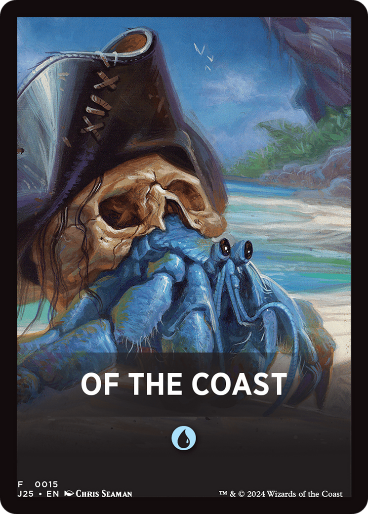 Of The Coast Theme Card [Foundations Jumpstart Front Cards] | Exor Games Bridgewater